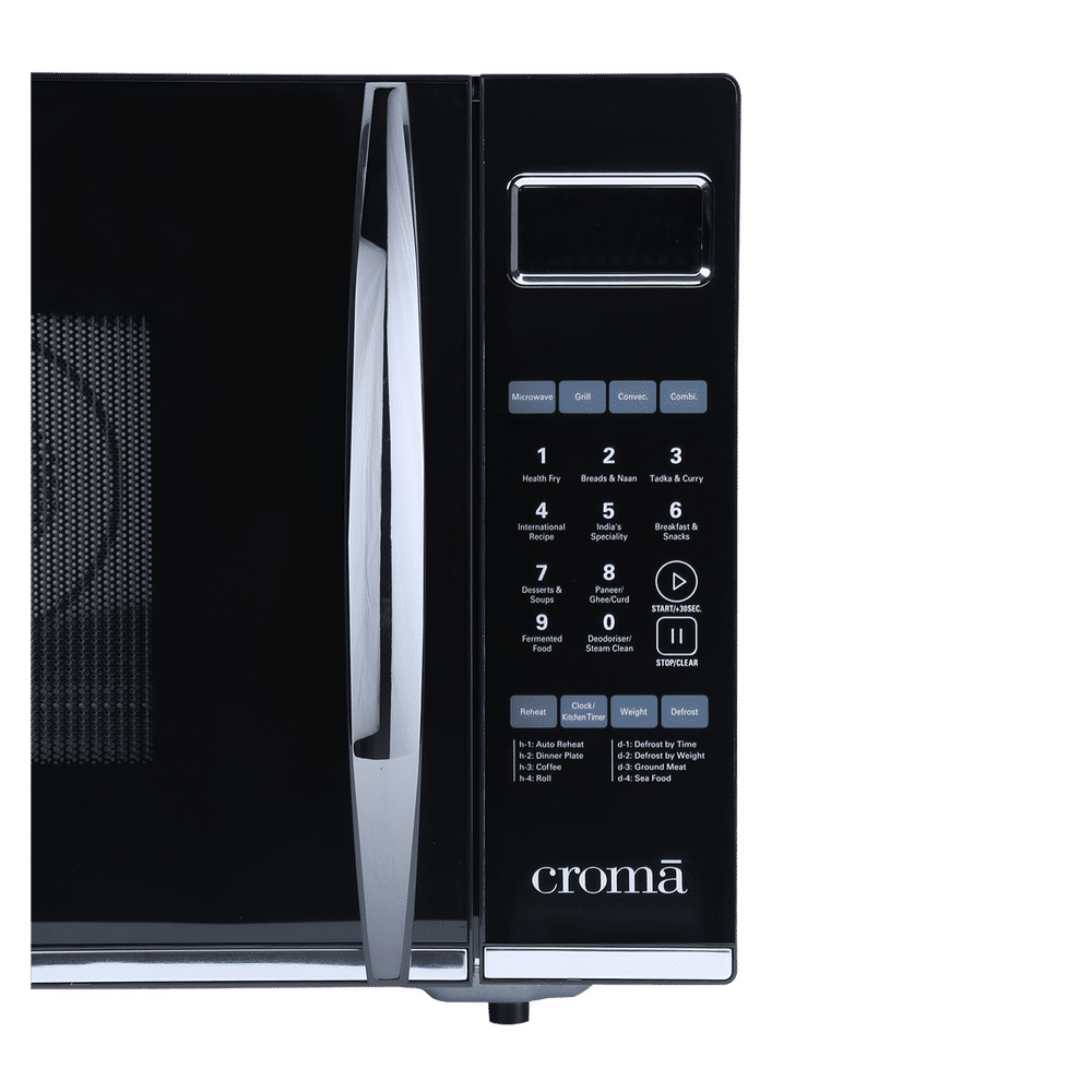 Buy Croma 30L Convection Microwave Oven with LED Display (Black) Online